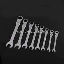 Metric 8-19 mm Flex head gear wrench